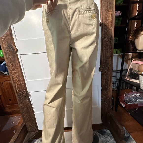 Banana Republic Tan Pants | Ladies XL | Stretch Career Wide Leg - Picture 6 of 11